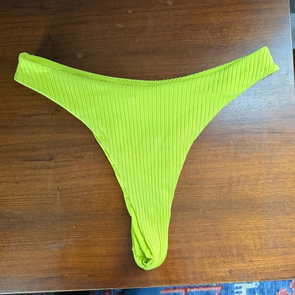 Monday Swimwear Capri Thong Zest Wide Rib